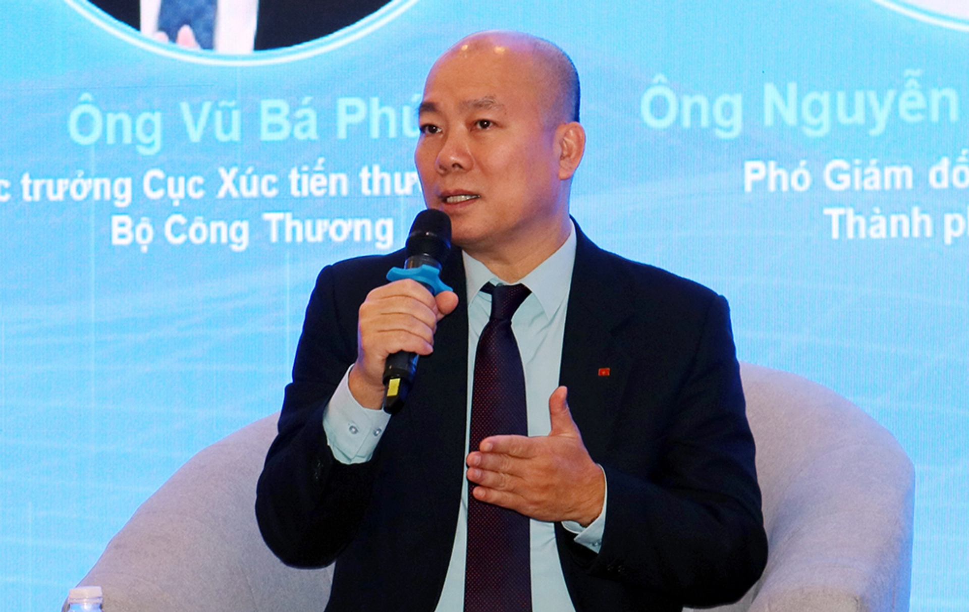 Cục trưởng Cục Xúc tiến Thương Mại - Bộ Công Thương Vũ Bá Phú (Ảnh: Báo Đồng Nai)