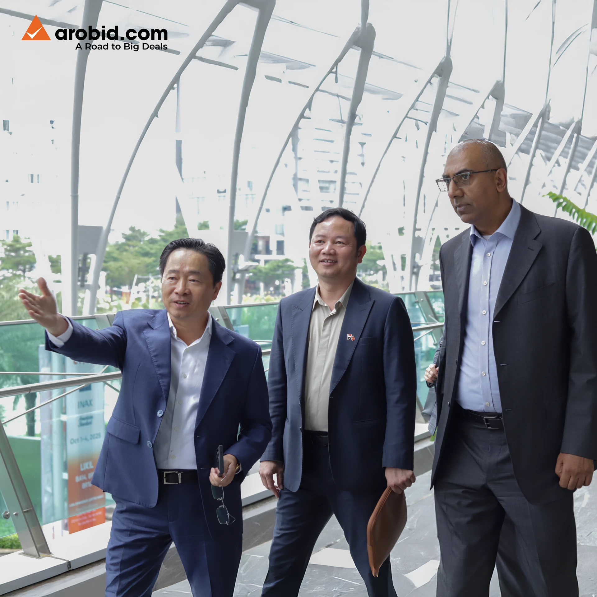 Arobid Welcomes Singaporean Business Delegation, K