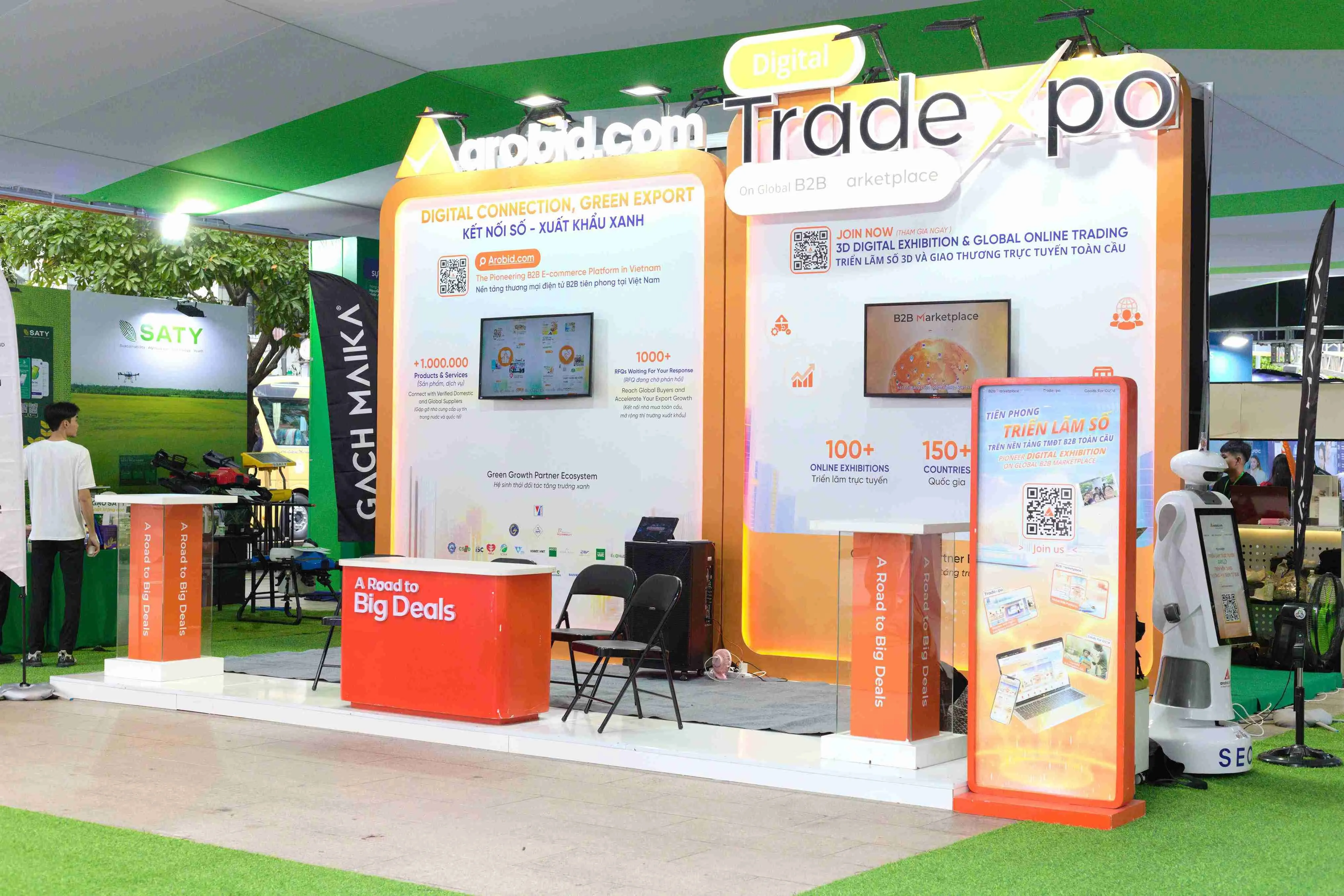 Gian hàng của Arobid tại GRECO 2025