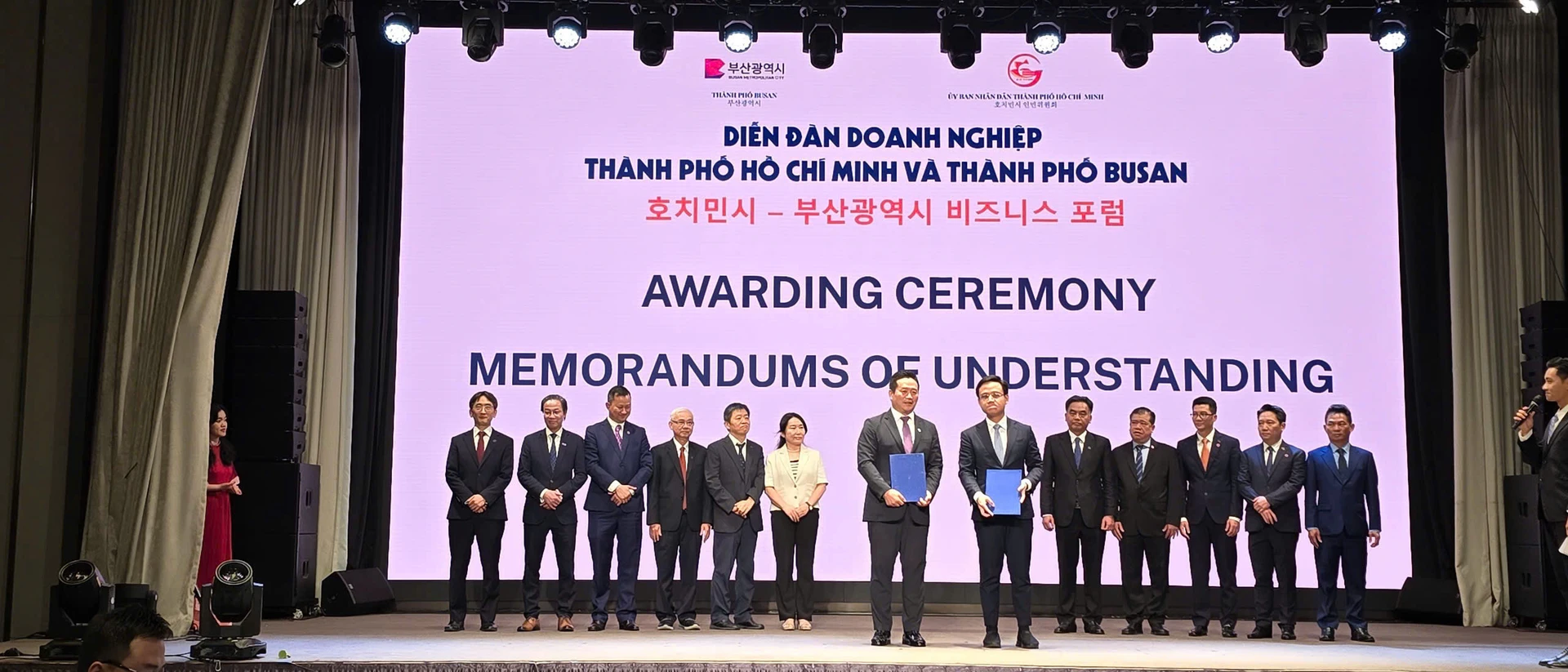 TP.HCM - Busan tăng cường kết nối giao thương, doa