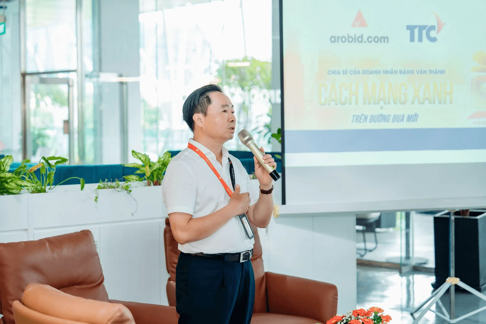 Mr. Tran Van Chin, Chairman of the Board of Directors of Arobid Technology Joint Stock Company