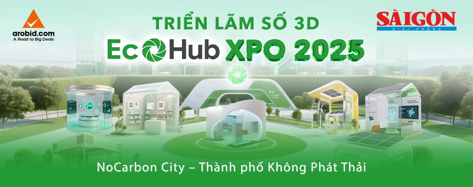 TP.HCM ra mắt triển lãm số 3D “EcoHub Xpo 2025” – Thành phố xanh thời đại số