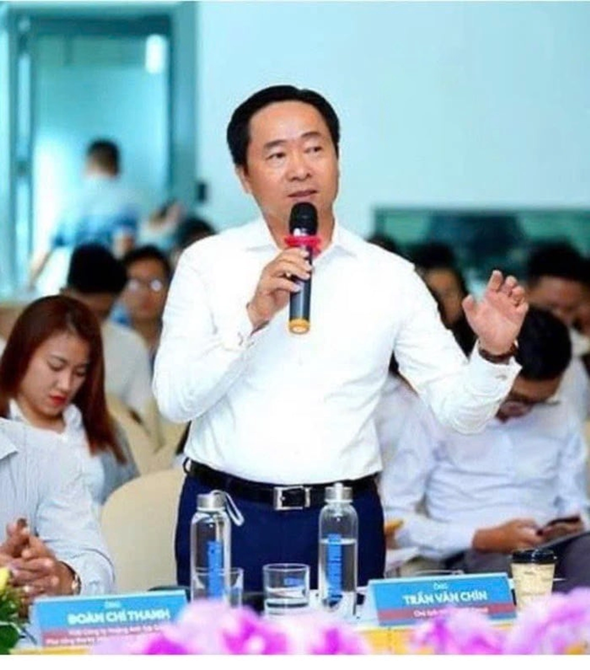Mr. Trần Văn Chín – Chairman of the Nghệ Tĩnh Businessmen Golf Club, Vice Chairman of the Nghệ Tĩnh Business Association in Ho Chi Minh City