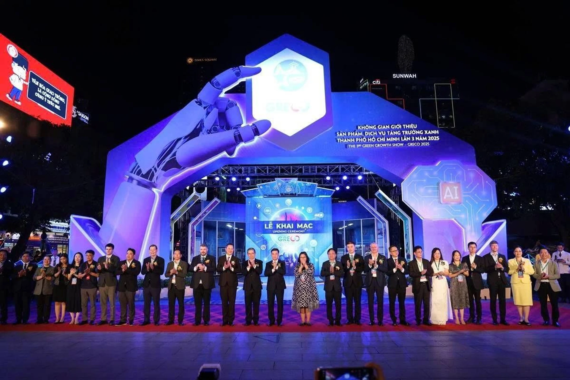 Khai mạc Không gian giới thiệu sản phẩm, dịch vụ tăng trưởng xanh lần thứ 3 (GRECO 2025)