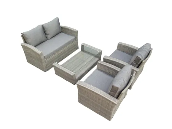 藤编塑料沙发 - SF01套装