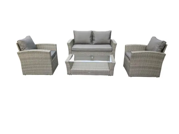 藤编塑料沙发 - SF01套装