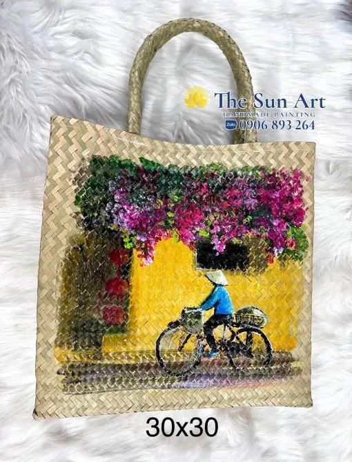 Bamboo Painting Brush Bag Size 30 x 30