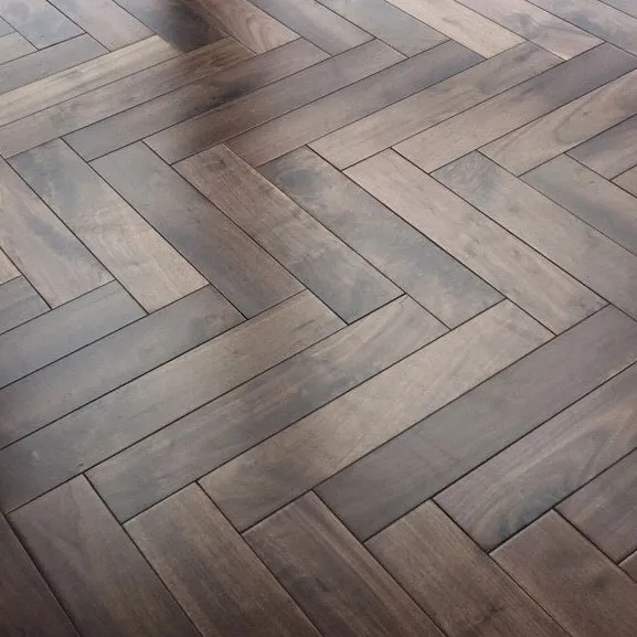 พื้นไม้ Walnut ลายก้างปลา