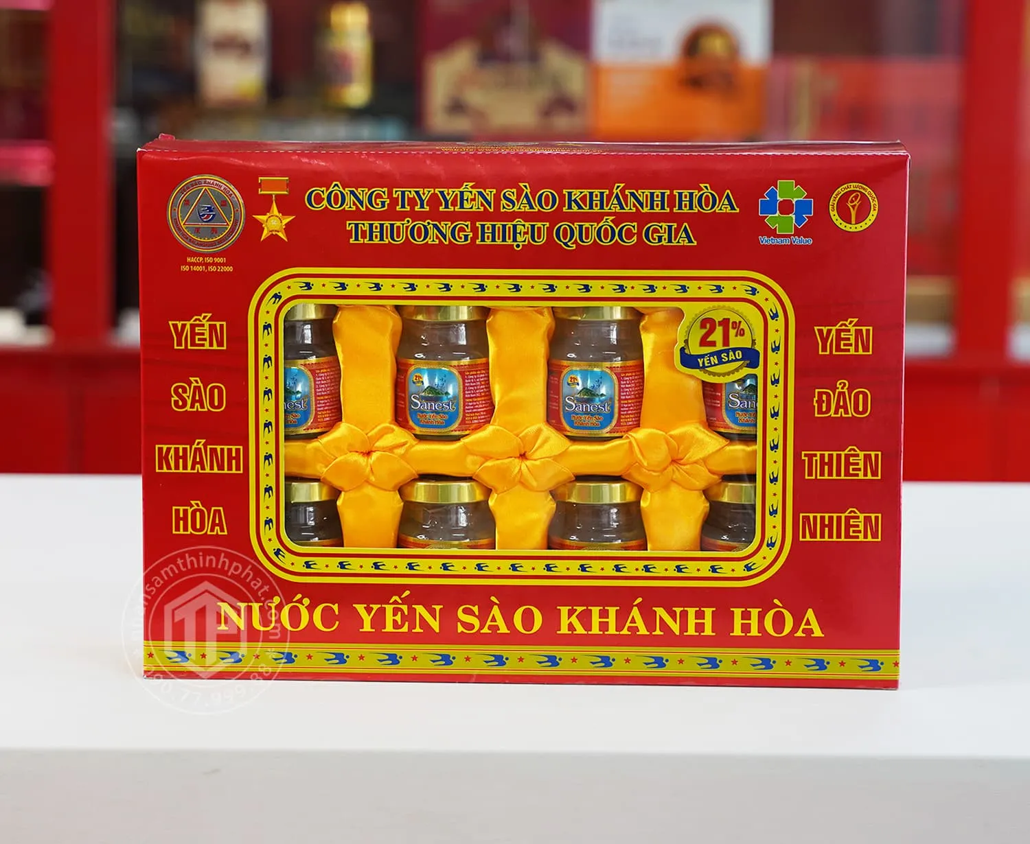 Khanh Hoa Sanest Bird's Nest Drink - 8 x 70ml Bottles