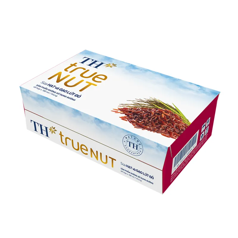 Sữa Hạt và Gạo Lứt Đỏ TH true NUT 180 ml