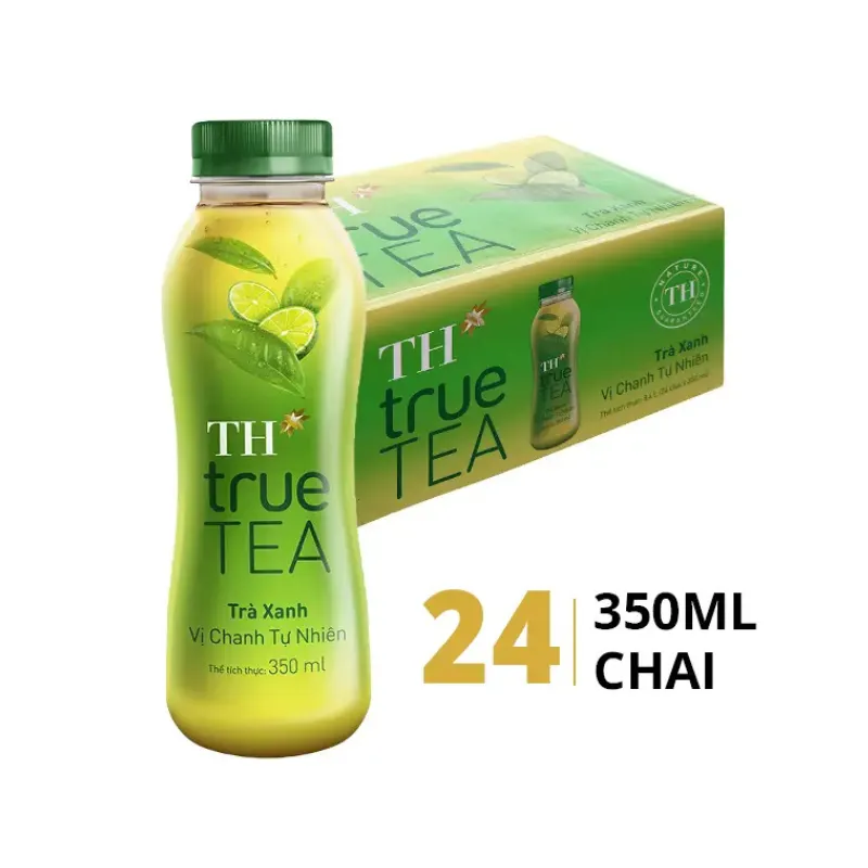 TH true TEA Natural Lemon Green Tea 350ml
