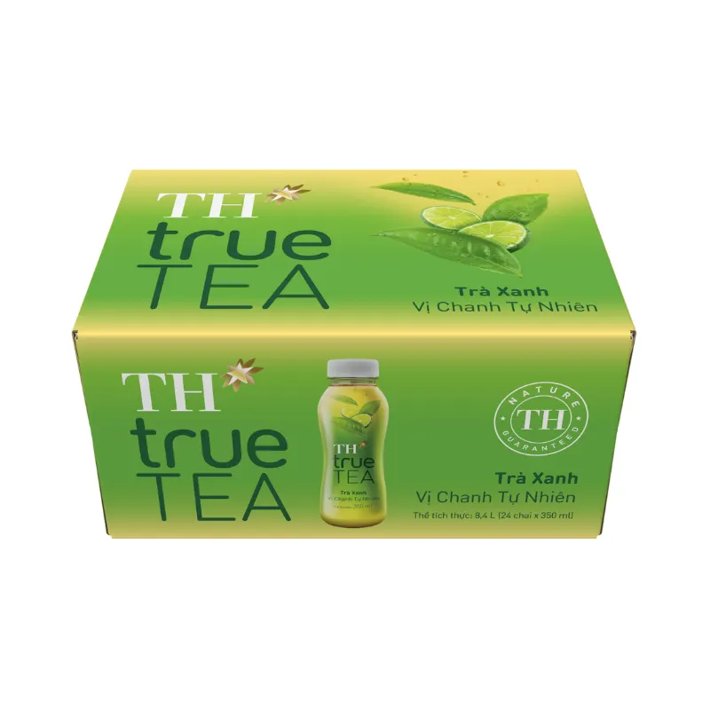 TH true TEA Natural Lemon Green Tea 350ml