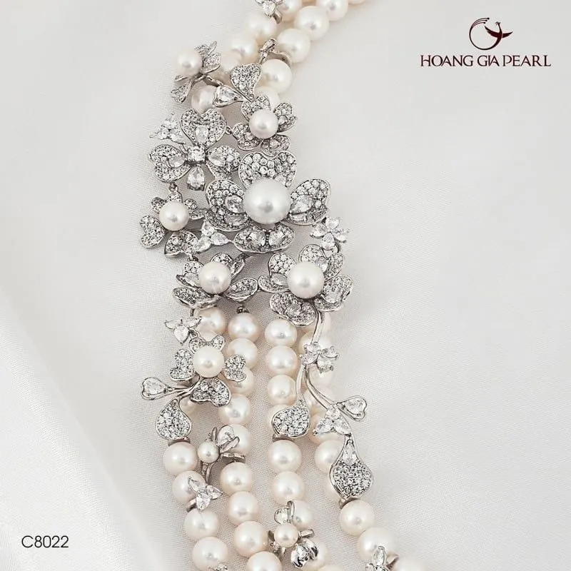 C8022真珠ネックレス - ホアンギアパール株式会社 | Arobid