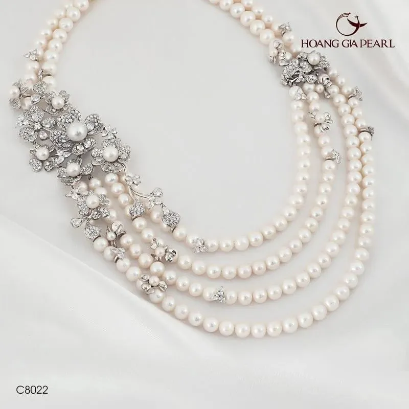 真珠アクセサリー 色々 まとめ売り 11 - 13mm 白蝶真珠（ホワイト系）ネックレス | Moon Label - 大