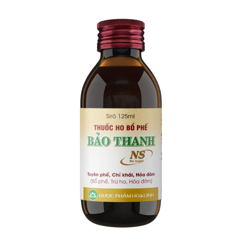 Bao Thanh NS Hoa Linh Cough Syrup 125ml