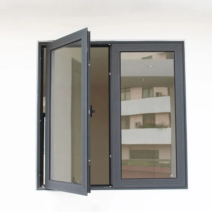 铝合金玻璃幕墙系统转窗