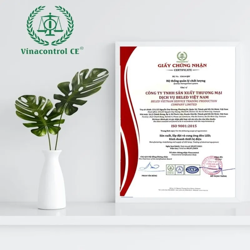 ISO 9001 Certification - Quality Management System
