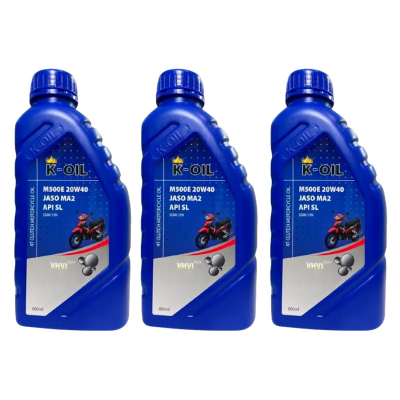 冷凍M50 ML5 K-OIL M500E 20W50 SL MA2 セミシンセティックバイクオイル - K