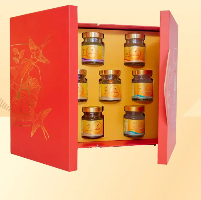 100% Mixed Flavor Steamed Bird's Nest Gift Box (10 x 70ml)