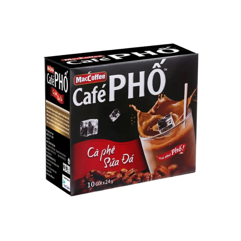 Cà phê phố sữa đá MacCoffee