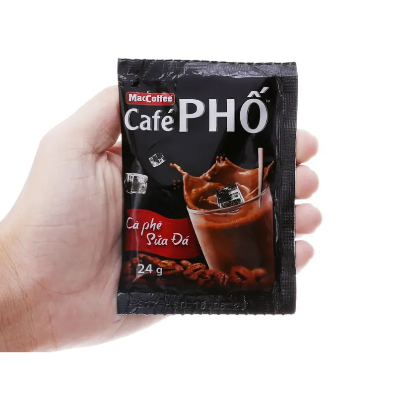 Cà phê phố sữa đá MacCoffee