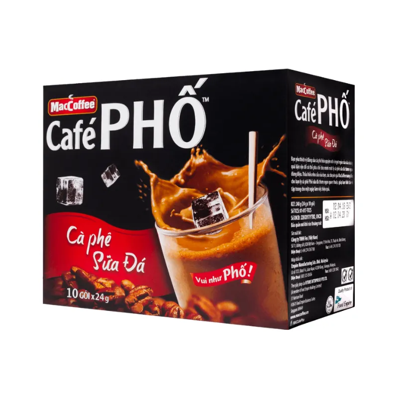 Cà phê phố sữa đá MacCoffee