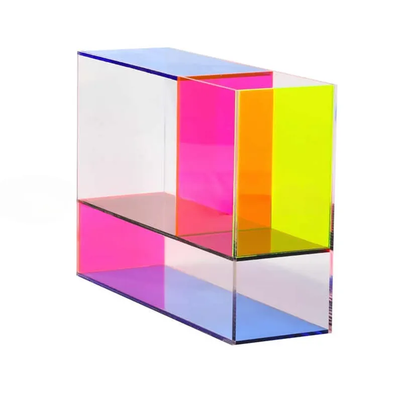 Mondrian Acrylic Desk Vase CODE OF006