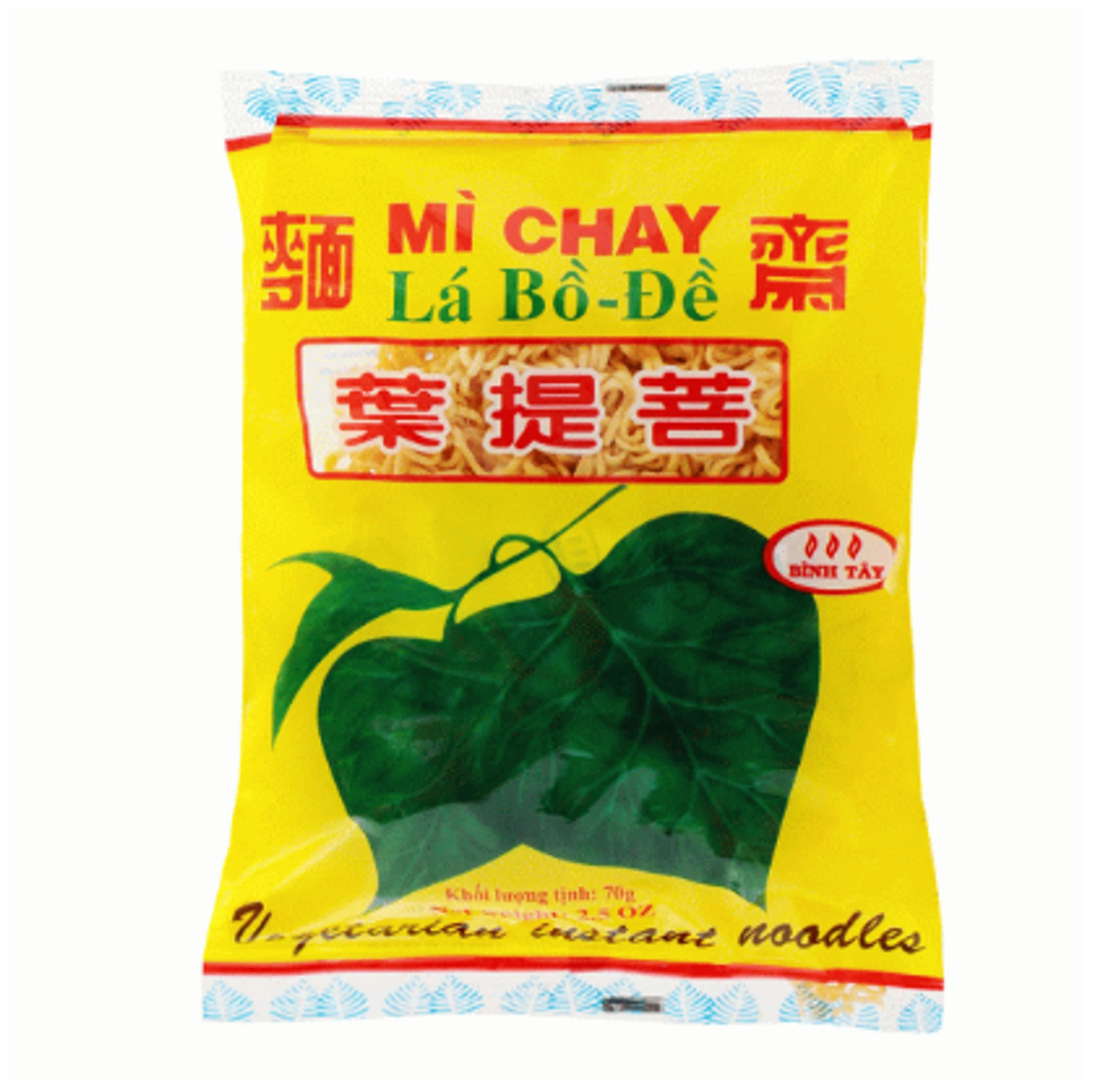 Mì chay lá bồ đề