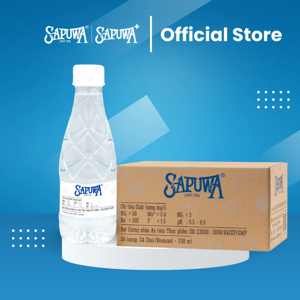 ลังน้ำดื่มบรรจุ 24 ขวด ขนาด 330 มล. ยี่ห้อ diamond