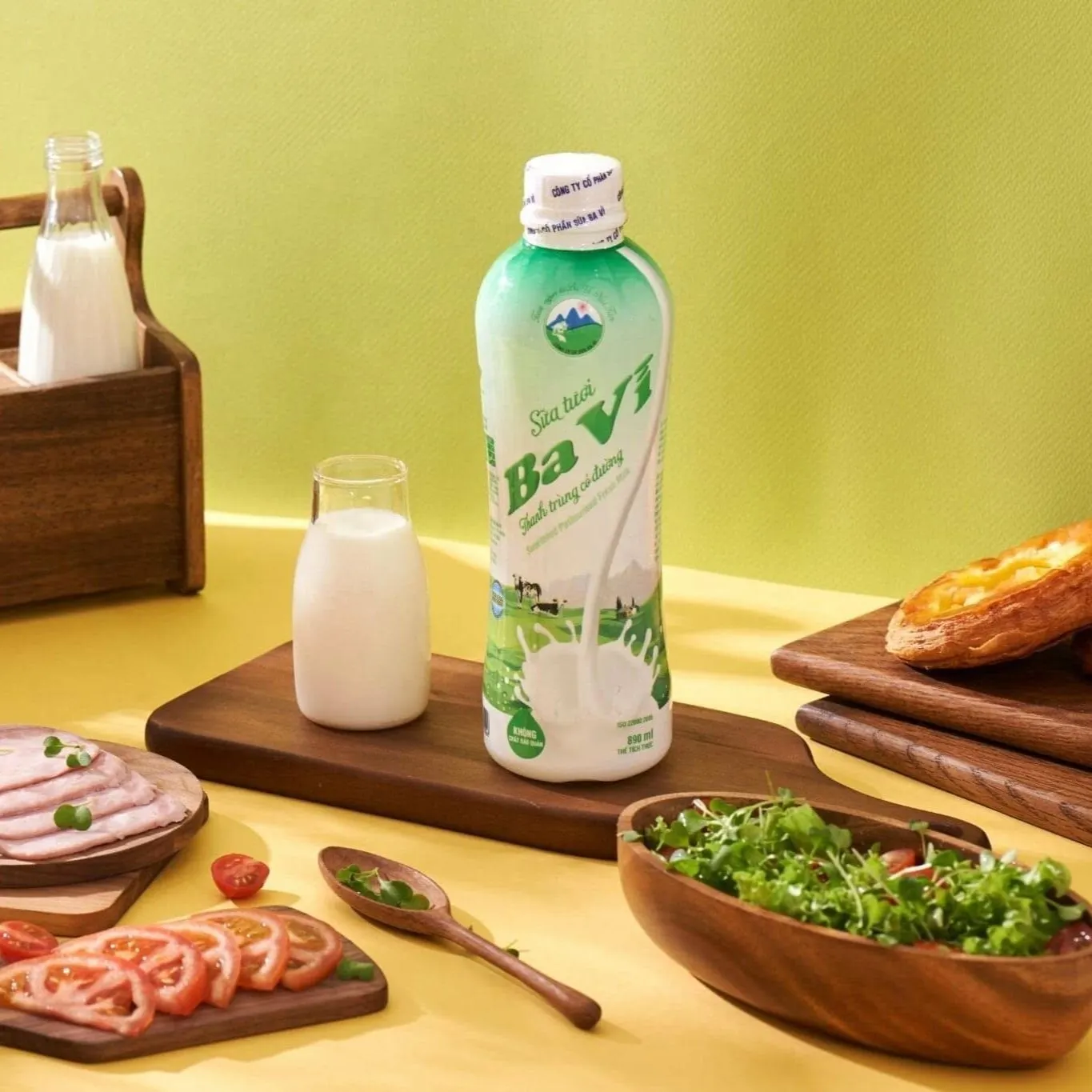 Sữa tươi thanh trùng Ba Vì có đường