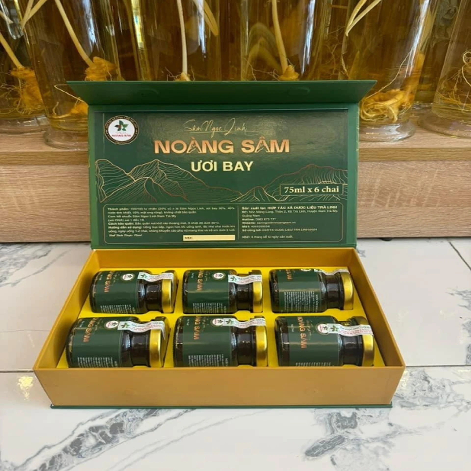 NGOC LINH GINSENG AND BAY UOI DRINK