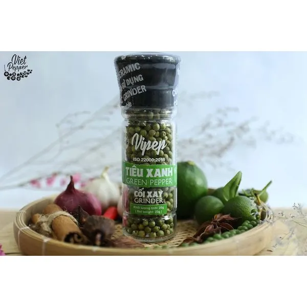 Vipep Natural Green Peppercorns