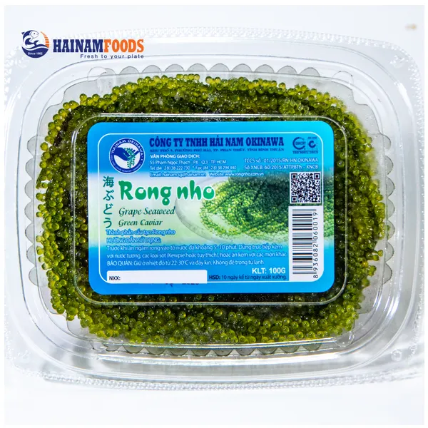 Rong Nho Tươi Hải Nam Okinawa 100G