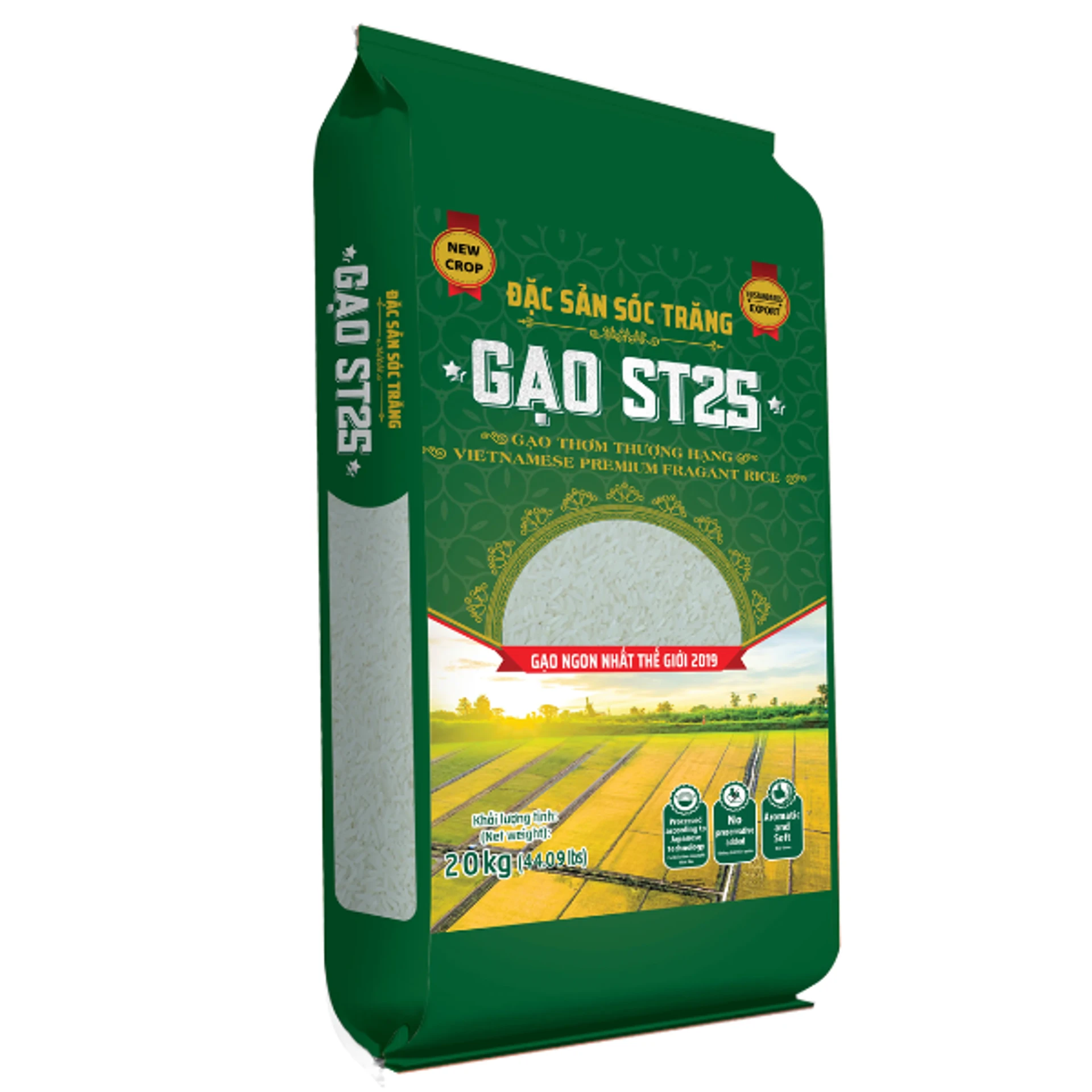 Gạo ST25 túi 20kg