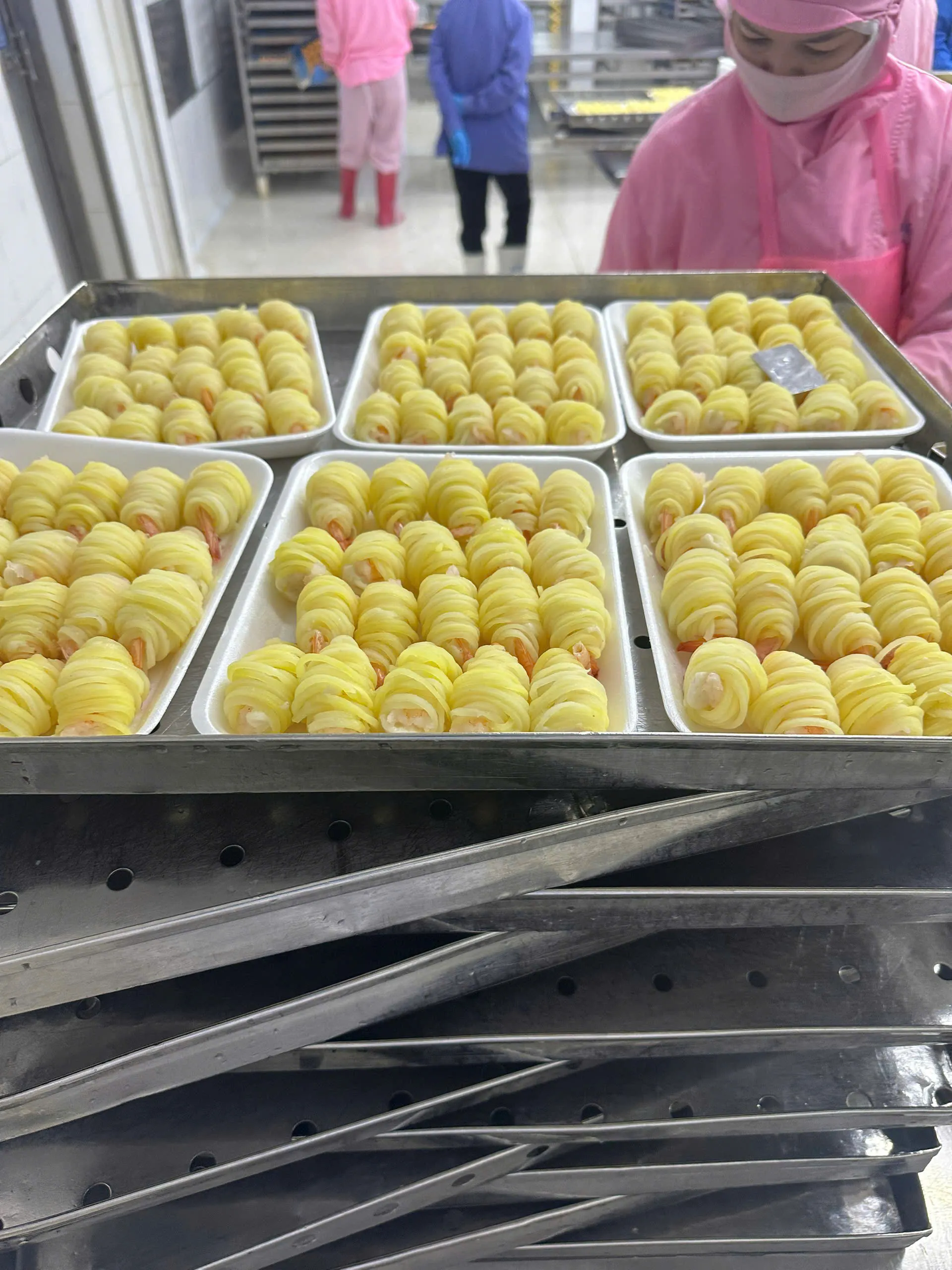 土豆卷虾 - 土豆卷虾