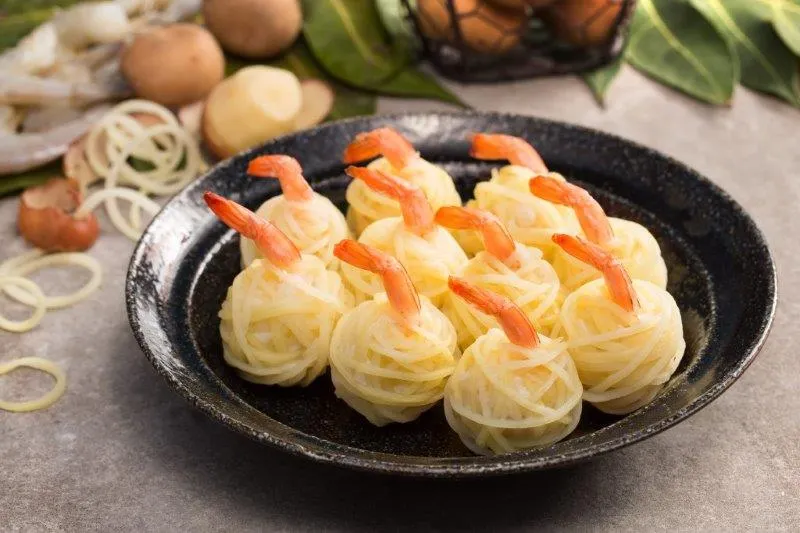 土豆卷虾 - 土豆卷虾