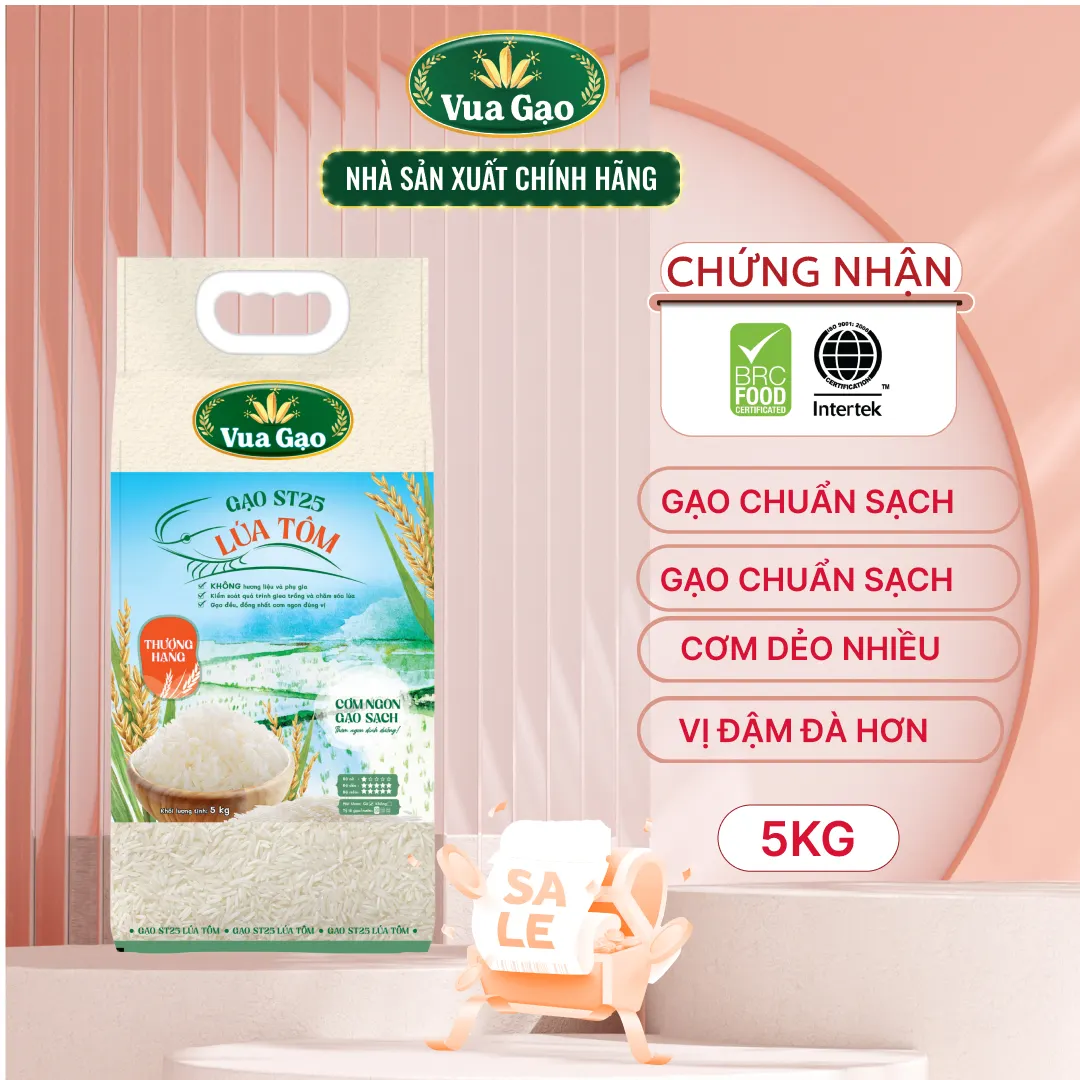 ST25 Shrimp Rice King Rice 5kg Bag