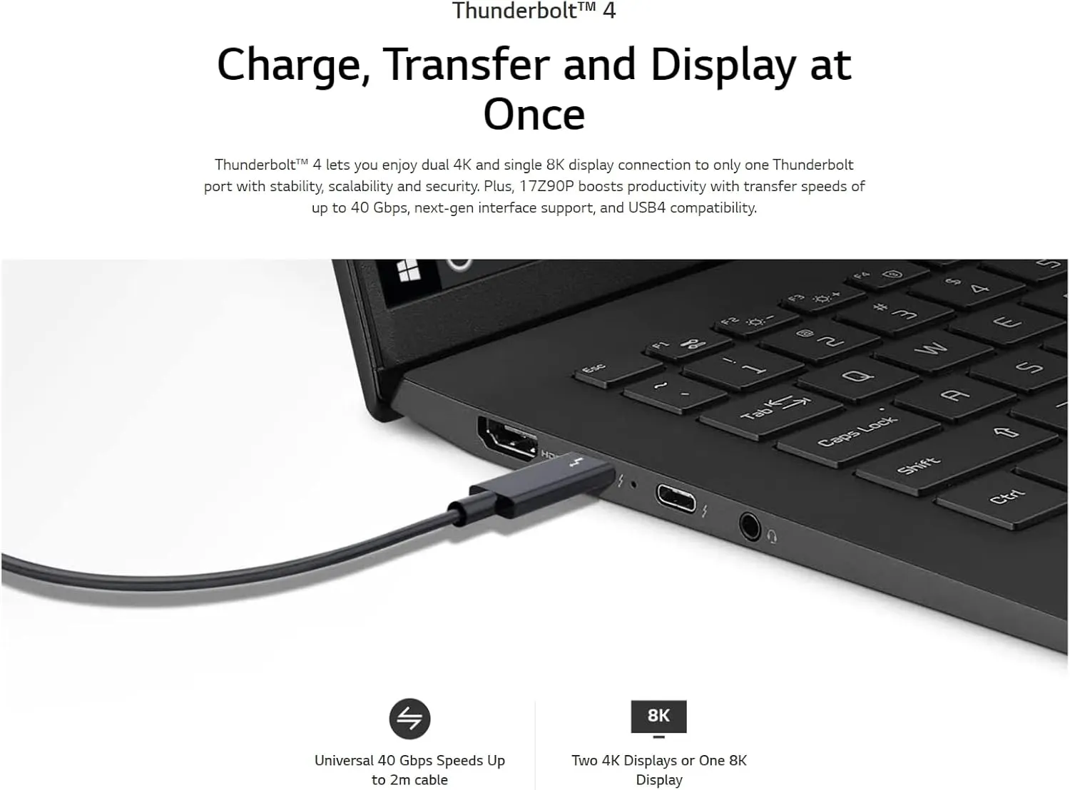 LG gram 17인치 노트북, Windows 10, Intel® Core i7