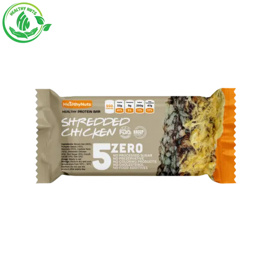 THANH NĂNG LƯỢNG CHÀ BÔNG (SHREDDED CHICKEN ENERGY)