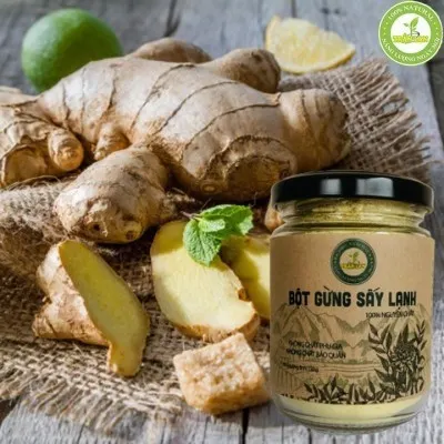 Poudre de gingembre séchée par congélation pure (150 g)