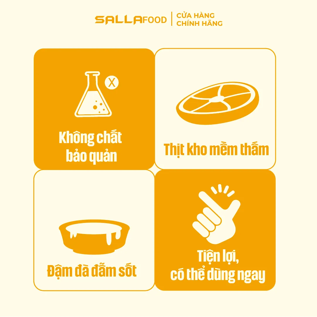 Sallafood红烧肉 - 160克/盒