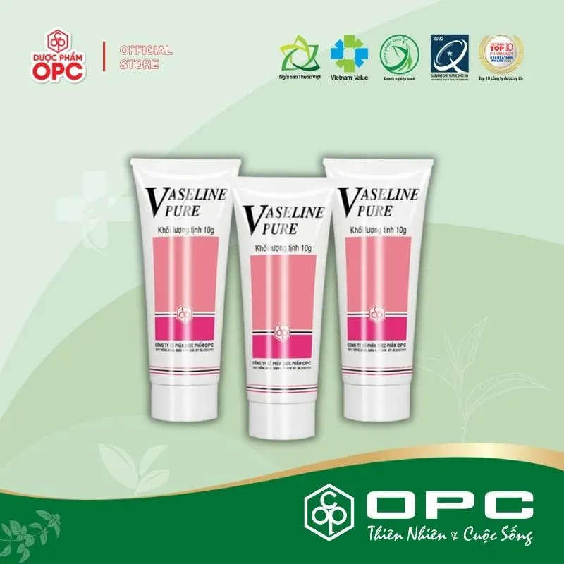VASELINE PURE OPC - Crema idratante per labbra