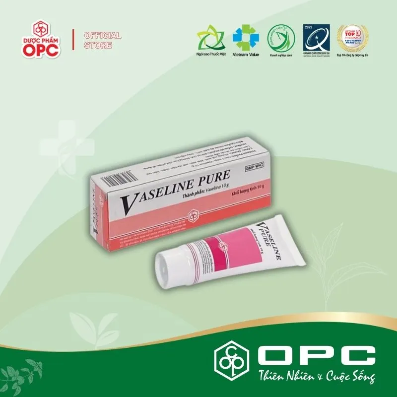 VASELINE PURE OPC - Crema idratante per labbra