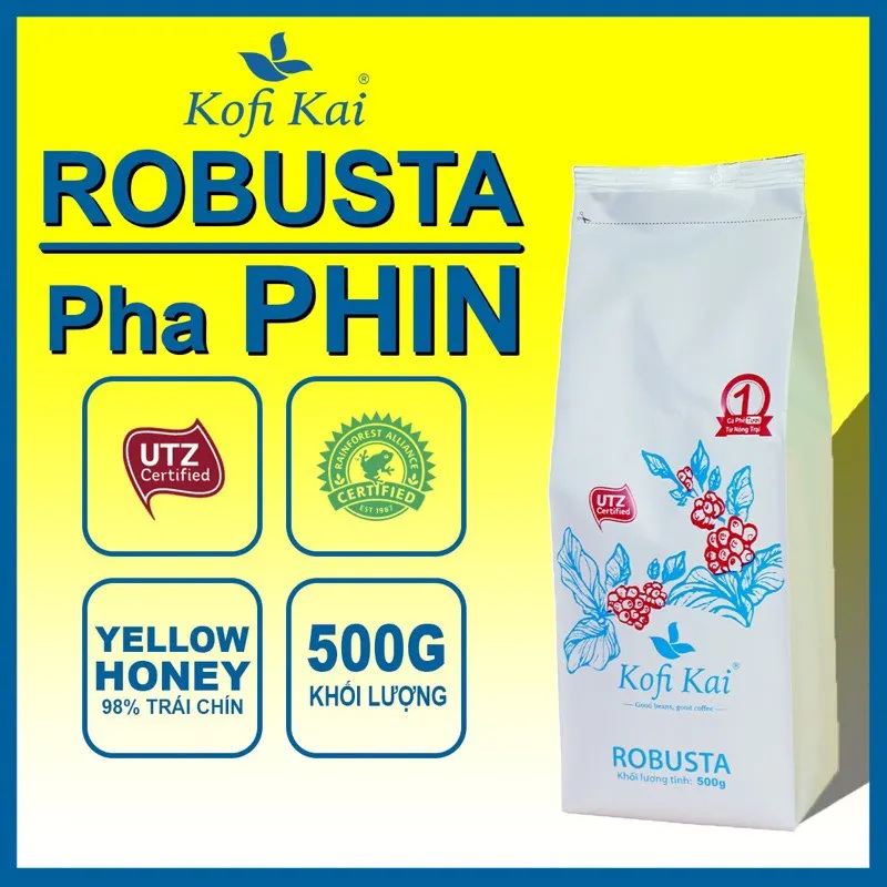 罗布斯塔1号纯咖啡粉