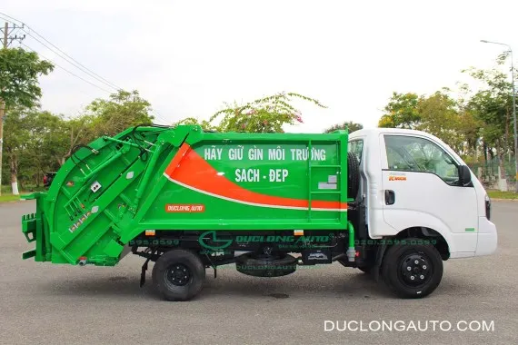 3-Cubic Meter KIA Garbage Truck - Dual Lift