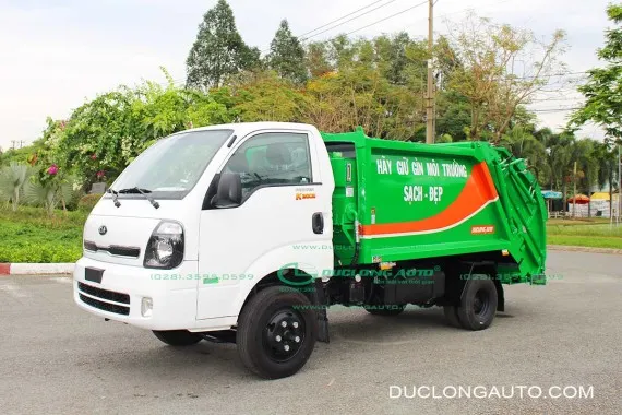 3-Cubic Meter KIA Garbage Truck - Dual Lift