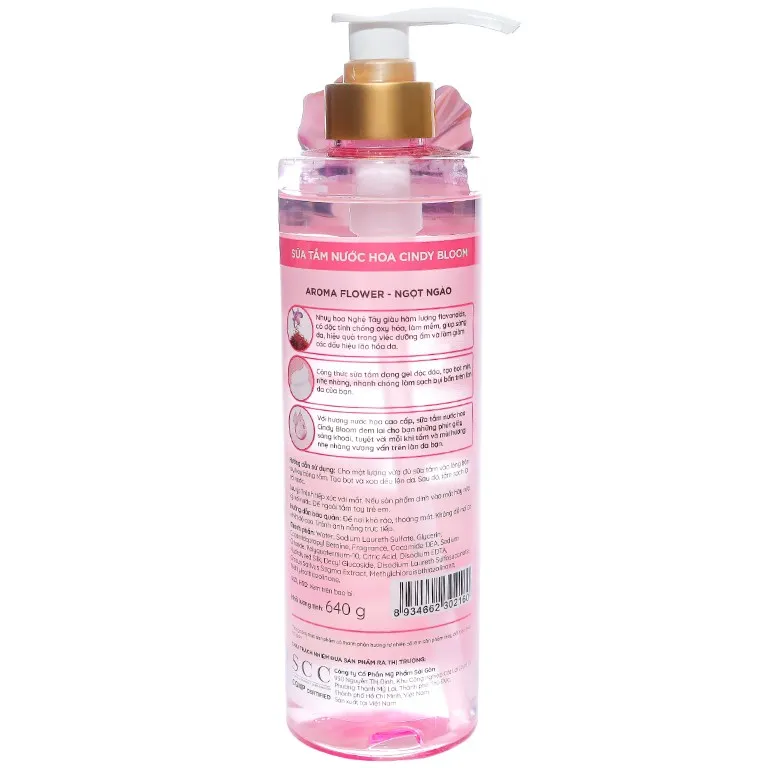 Sữa tắm nước hoa Cindy Bloom Aroma Flower