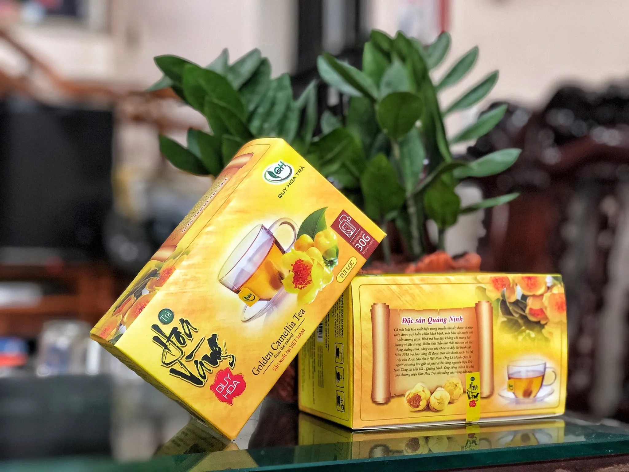 Golden Flower Tea Filter Bags