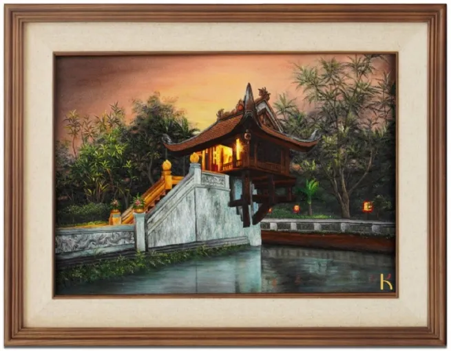 Tranh Thêu Tay - Tranh cao cấp (phong cảnh, chân dung)