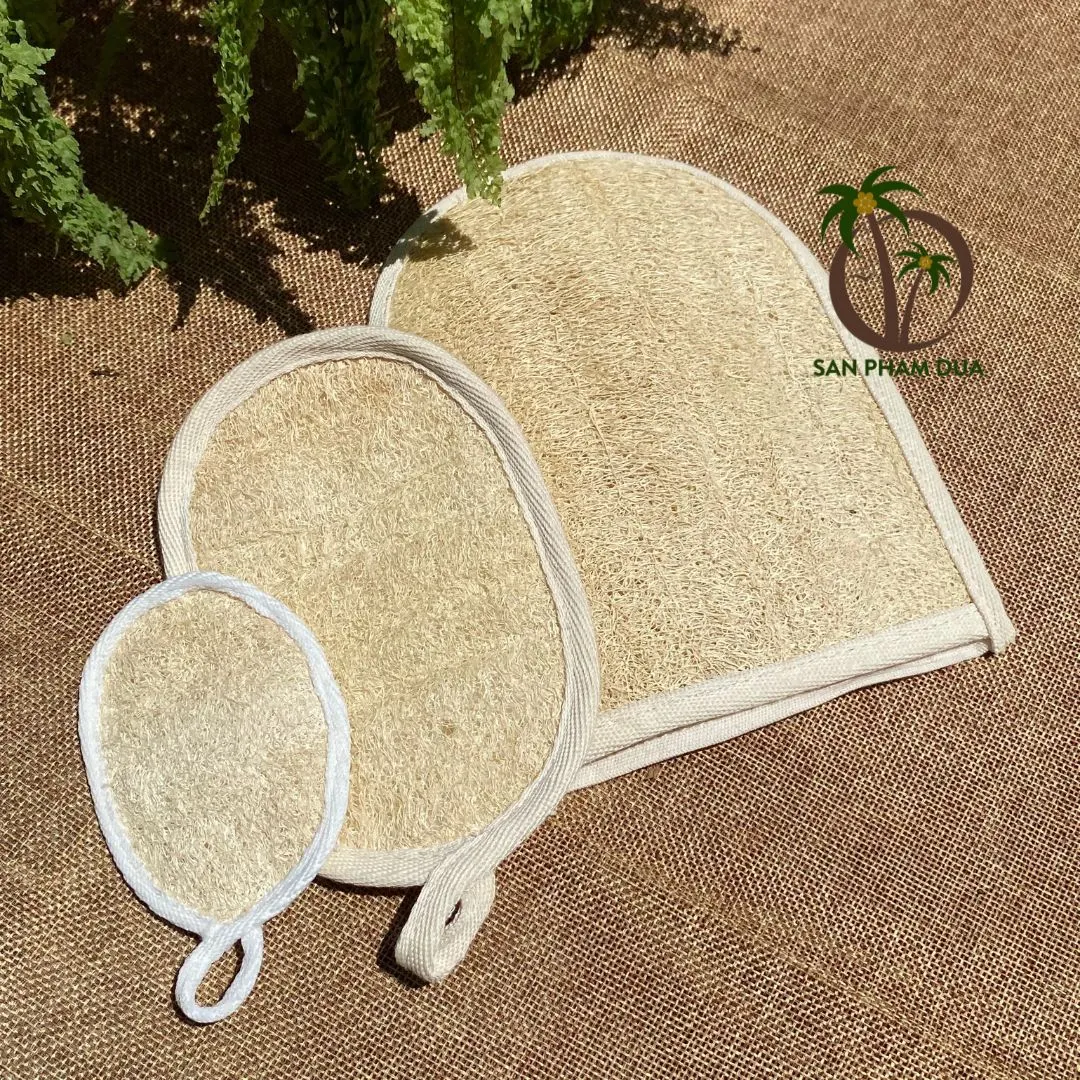 NATURAL LOOFAH SPONGE FOR BATHROOM